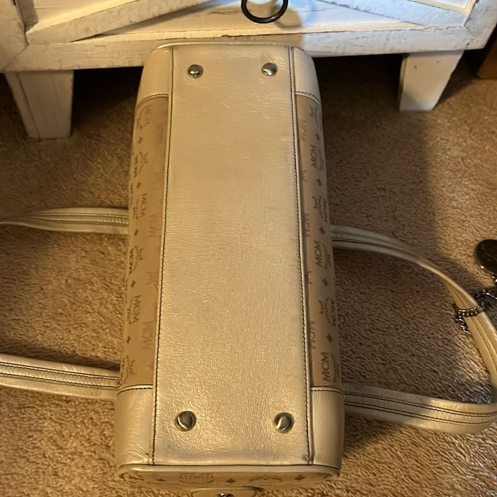 MCM MUNCHEN FABRIC SATCHEL - Picture 8 of 14